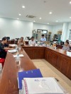 Ảnh: Đoàn kiểm tra tại huyện Phú Riềng